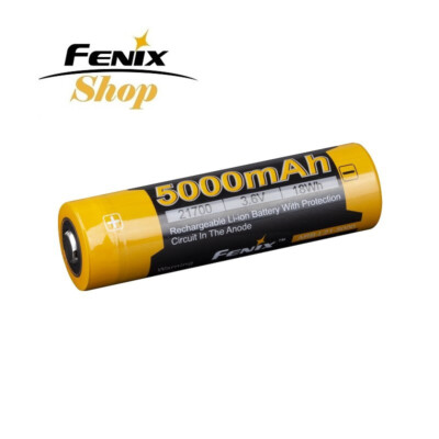 Kunstoff- Schutzbox mit Fenix 21700 - 5000 Li-Ion ARB-L21 V2.0 neu