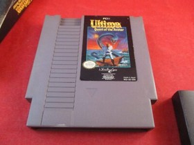 Ultima Quest of the Avatar (Nintendo NES) COMPLETE w/ Box manual game WORKS!