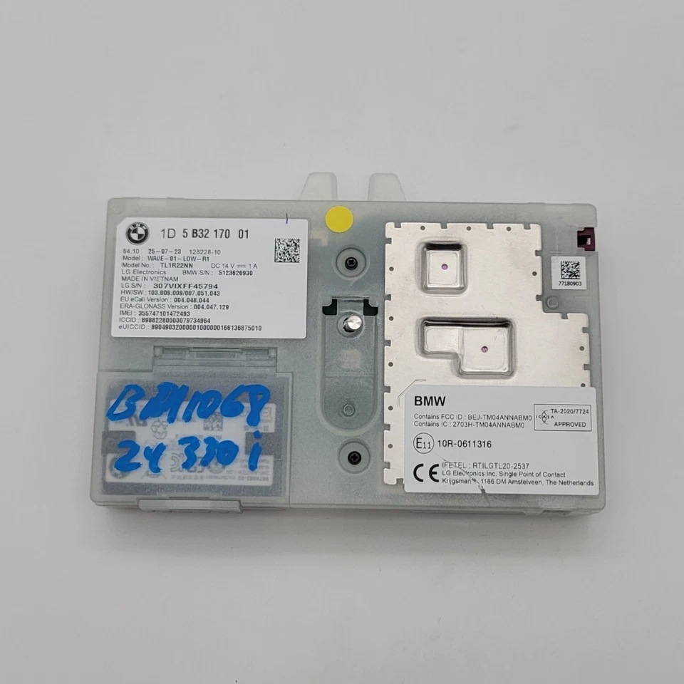 2019 2020 2021 2022 2023 2024 宝马 330I 电信通信控制模块 — 第 3/4 张图片