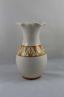 Vase Keramik Toledo Handbemalt 20 Cm Vase Vintage Deko Rustikal