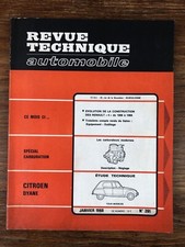 Revue technique Citroen DYANE