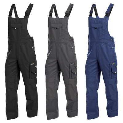 DASSY® Ventura BW Latzhose mit Kniepolstertaschen Herren Workwear Baumwolle