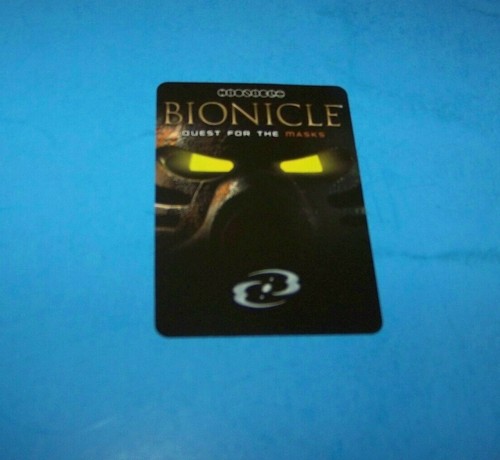 Bionicle "First Edition" Trading Card Game 2002 "Great Mask Challenge" #1 Lego - Picture 2 of 3
