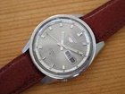 Vintage mens Seiko "5" ref. 6119-8160 light grey dial all original condition!!