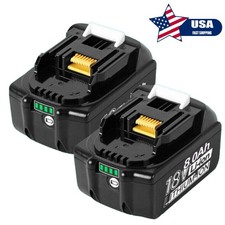 2X 8.0Ah 18V For Makita LXT Lithium-Ion BL1830 BL1850 BL1860 Tool Battery 18Volt