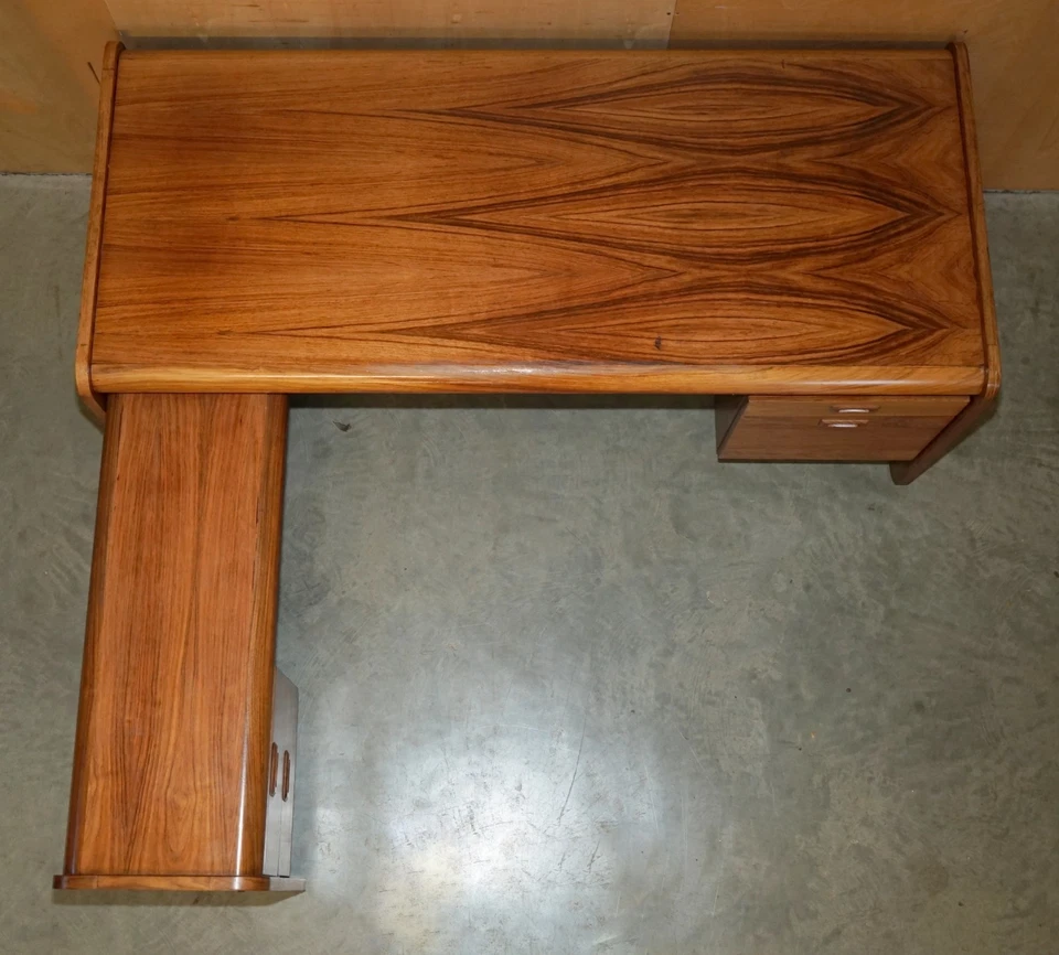 ДАТСКИЙ СЕРЕДИНЫ ВЕКА СОВРЕМЕННЫЙ БРАЗИЛЬСКИЙ ОФИС УГЛОВОЙ СТОЛ ЧАСТЬ БОЛЬШОГО КОМПЛЕКТА - Изображение 4 из 4