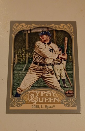 2012 Ty Cobb [Posing in Dugout] #229