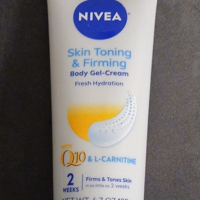 l carnitine cream NIVEA Skin Toning & Firming Body Gel-Cream Q10 L-Carnitine Hydrating 6.7 oz