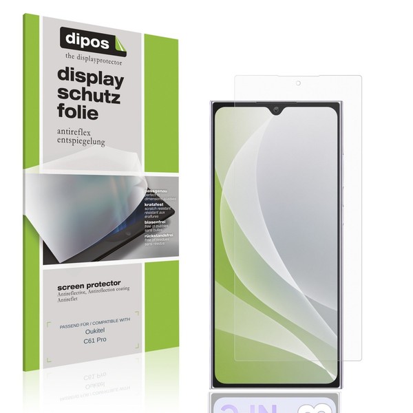 4X Schutzfolie Matt FüR Oukitel C61 Pro Displayschutzfolie Folie Display Schutz-image