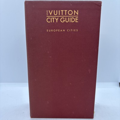 LOUIS VUITTON CITY GUIDE: European Cities Book Set, 7 PB VOLS in Slipcase (1998)
