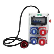 QUADRO DI DISTRIBUZIONE 220V/380V CON PULSANTE DI EMERGENZA CARDINALE cm 330X220