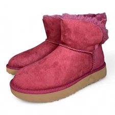 Women's UGG Classic Cuff Mini Shearling Style Boots