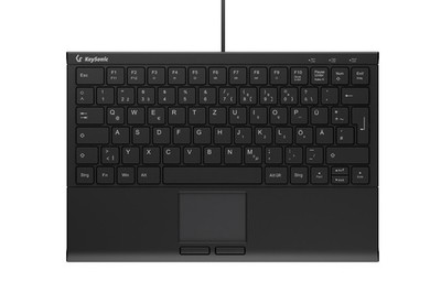 KEYSONIC KSK-5211ELU Mini-USB-Tastatur Hintergrundbeleuchtung 60957 B-Ware