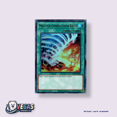 Yu-Gi-Oh! 1st Edition Molten Conduction Field Ultra Rare GFTP-EN048 NM