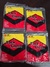 Painter's Tack Cloth 4 pack Paint Woodworking Sticky Tac Rag 18"x 36" Clean Dust