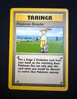 Pokemon Breeder 76/102 Base Set Unlimited Rare Trainer Card 1999 WOTC Vintage