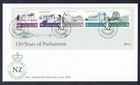 New Zealand Stamps.Decimal.1st Day Cover.150 Years of Parliament.2004.