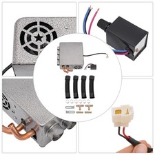 Universal Under Dash Heater 12v Heat Defroster W Speed Switch Car Truck 4 Ports