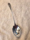 MT VERNON by LUNT sterling silver rare LETTUCE SPOON 8 3/4" no monogram