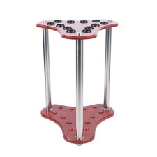 12 Pool Billiard Stick Cue Rack Floor Pool Stand Billiard Pool Cue Holder