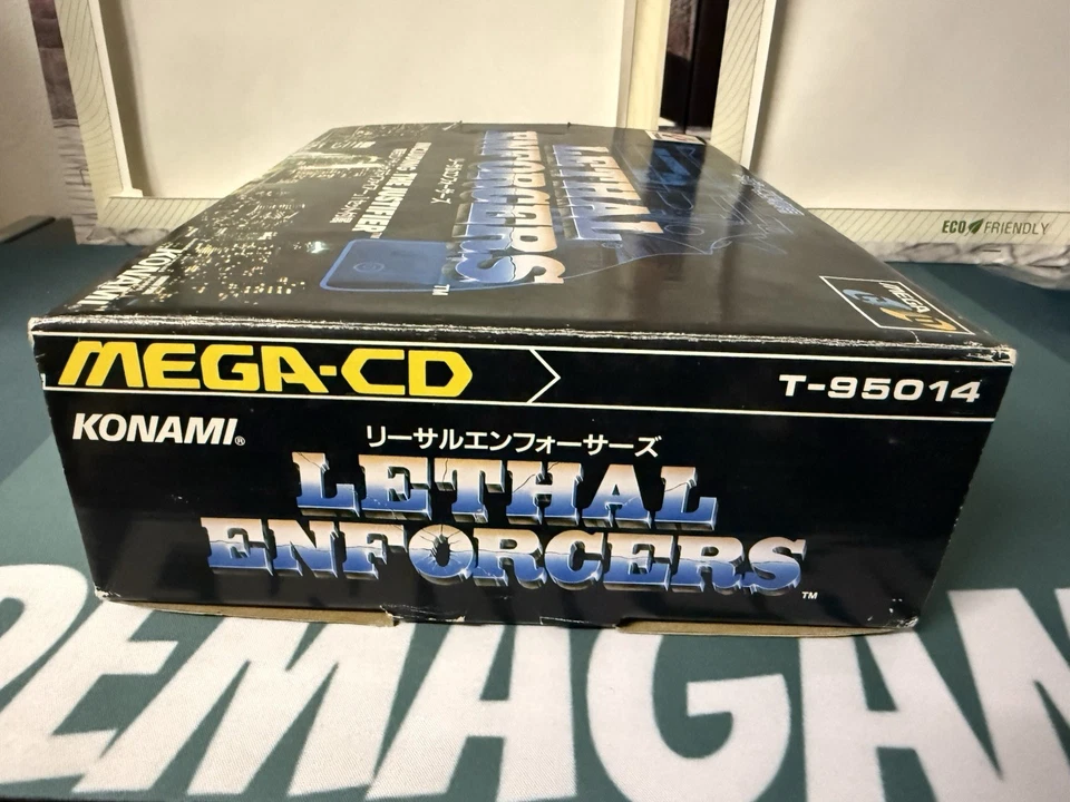 Sega /Lethal Enforcers - SEGA Mega-CD - Jp- Japanisch - OVP -  Neu / Unbenutzt. - Bild 3 von 4