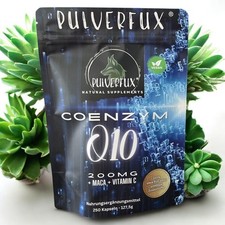 250 Coenzym Q10 Kapseln 200mg Vegan ohne Zusatz- oder Füllstoffe …