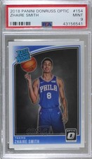 2018-19 Panini Donruss Optic Rated Rookie Zhaire Smith #154 PSA 9 MINT 0hy6