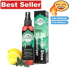 Lumi Natural Shoe Spray - 700+ Sprays, Mess-Free Eucalyptus Lemongrass Freshener
