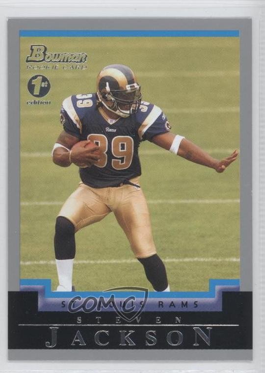 2004 Bowman 1st Edition Steven Jackson #260 0k0