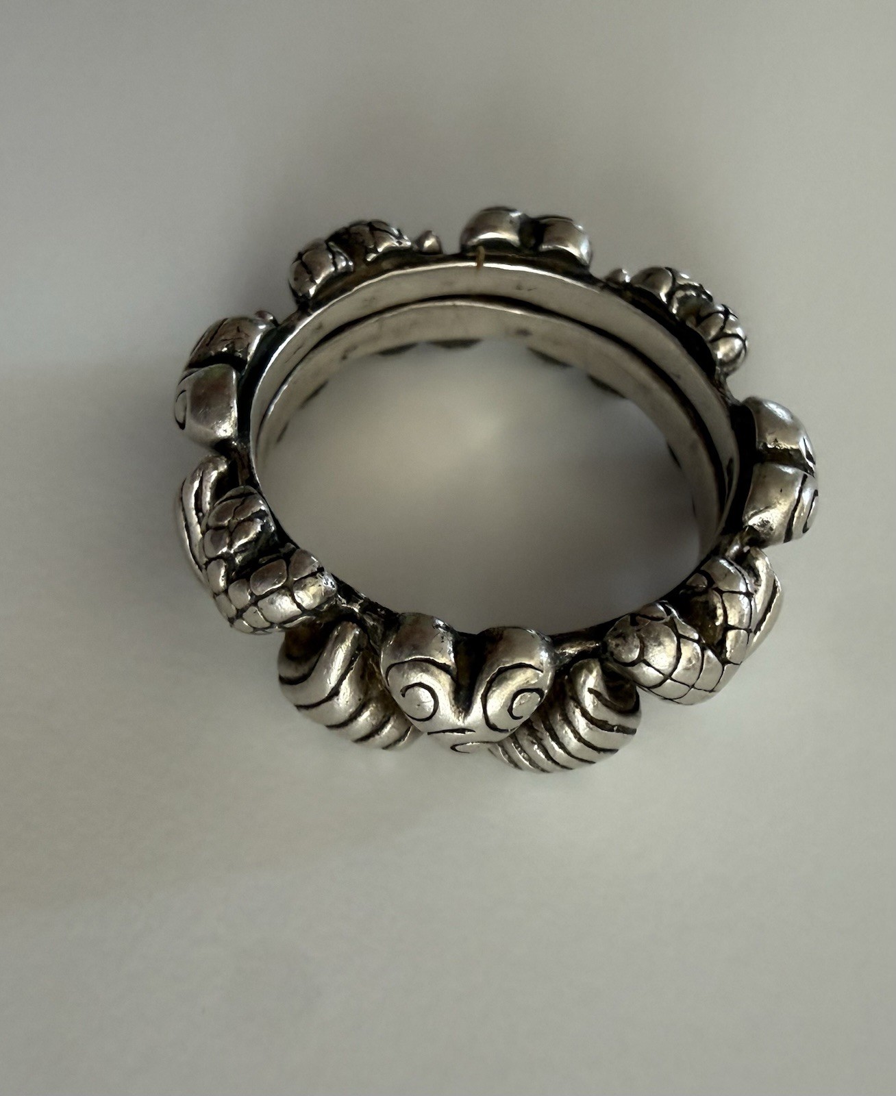 Brighton Double Interlocking Heart Ring Sterling … - image 4