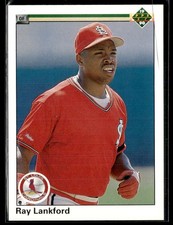 1990 Upper Deck #755 Ray Lankford RC Baseball Card 3003F