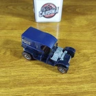 Vintage Hot Wheels Redline Paddy Wagon Blue Gold Letters USA 1970 Police Vehicle
