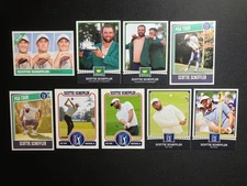 Scottie Scheffler PGA Tour Masters Golf Sports Cards (SS-1)