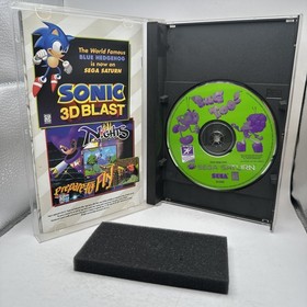Bug Too Sega Saturn CIB Complete w Manual & Reg Card