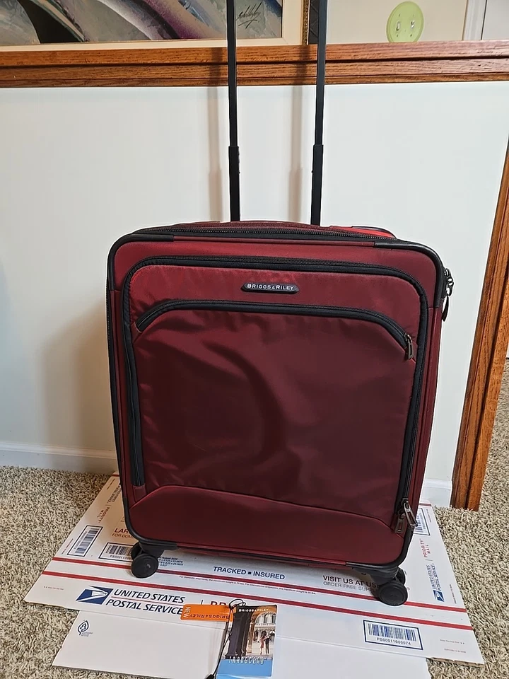 Briggs and Riley Transcend Medium Expandable 360 Spinner TU325SPX-40 Crimson Red - Image 2 of 4