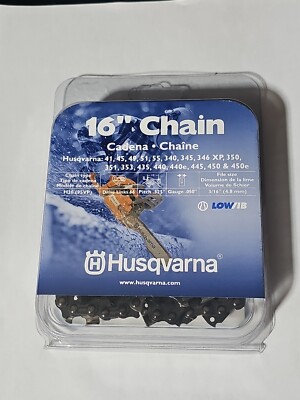 Husqvarna 16'' Chainsaw Chain H30 (95VP) .325 Pitch 66 Link .50''Gauge  NEW