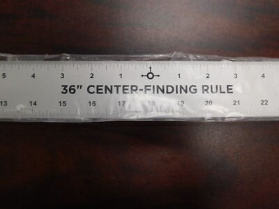 Alvin & Co 36'' Aluminum Center Finding Rule