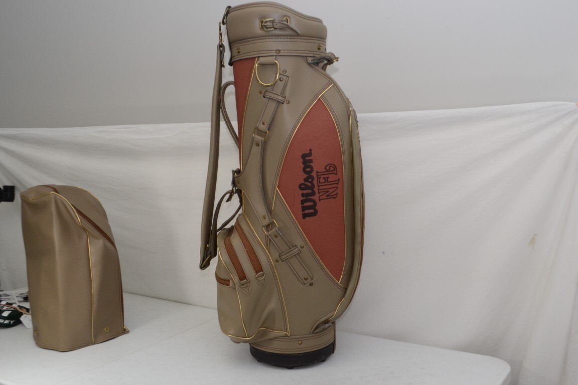 Wilson NFL Golf Bag 6-Way Top Jacksonville Jaguars Wayne Wilson NFL Golf Bag 6-Way Top Jacksonville Jaguars Wayne