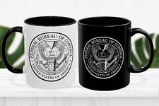Federal Bureau of Control Themed FBC coffee m...