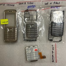 Original Nokia 6233 Brown, Black, Silver Housing Sets