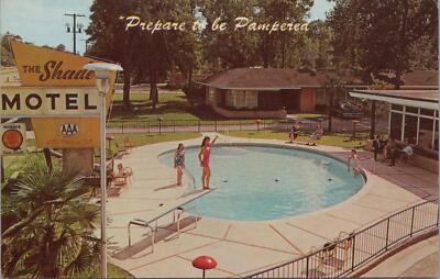 #ad Postcard Shades Motel Baton Rouge LA $20.00