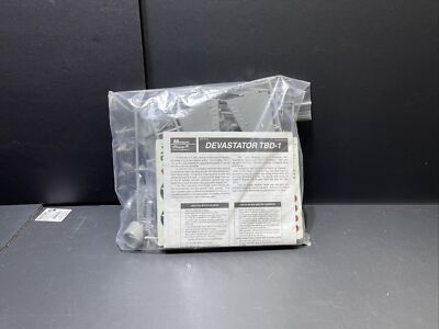 MONOGRAM #7575 1/48 DOUGLAS DEVASTATOR TBD-1 TORPEDO BOMBER  MODEL KIT READ B7.8