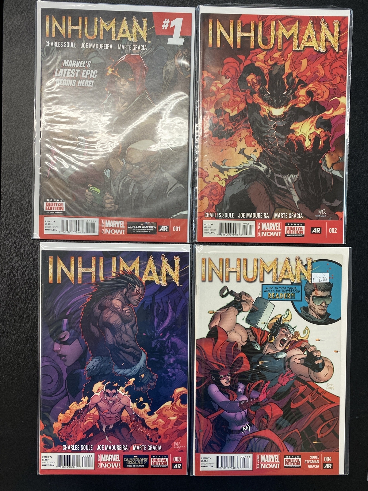 Marvel Inhumans Book Inhuman #1-8 Comic Books Marvel 2014 NM 1st Inferno & Lash | eBay