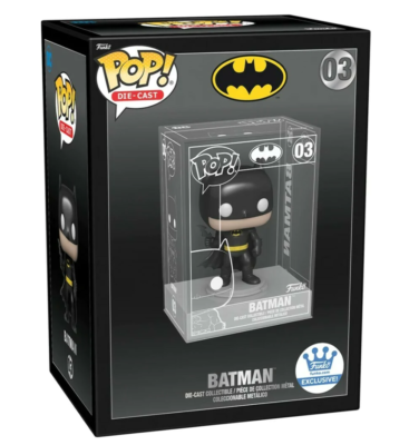 Funko Die-Cast Batman #03 - Figurine Métal - Collection - Boîte Scellée - NEUF