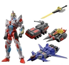 BANDAI SUPER MINIPRA SSS.GRIDMAN 4pcs Set Candy Toy Model Kit