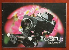 NIKON CLOSE-UP EQUIPMENT SALES BROCHURE, 26 PGS., UNDATED, 8130-03KUC/157131