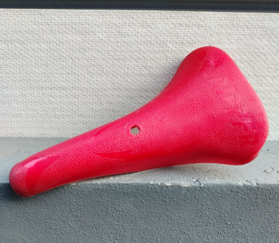 Selle Bmx AltaLine Vinyle Motif Diamant, Jaune, Pour GT DYNO RED, Old School