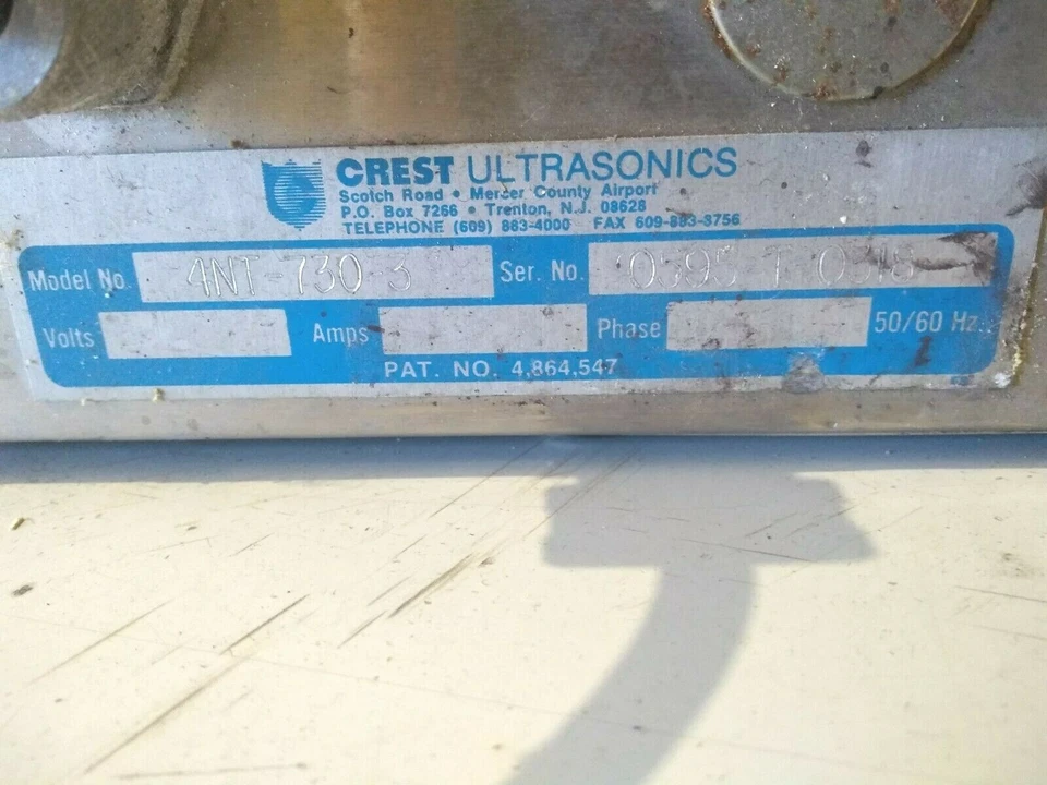 Tanque Crest Ultrasonics 4NT-730-3  Foto 4 de 4