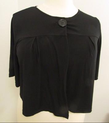 Studio 1940 Black Size 18/20W Short Jacket NWOT  #104(pl)