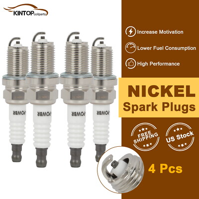 4x Nickel Spark Plugs For Mitsubishi Outlander 2.4L 2008-2010
